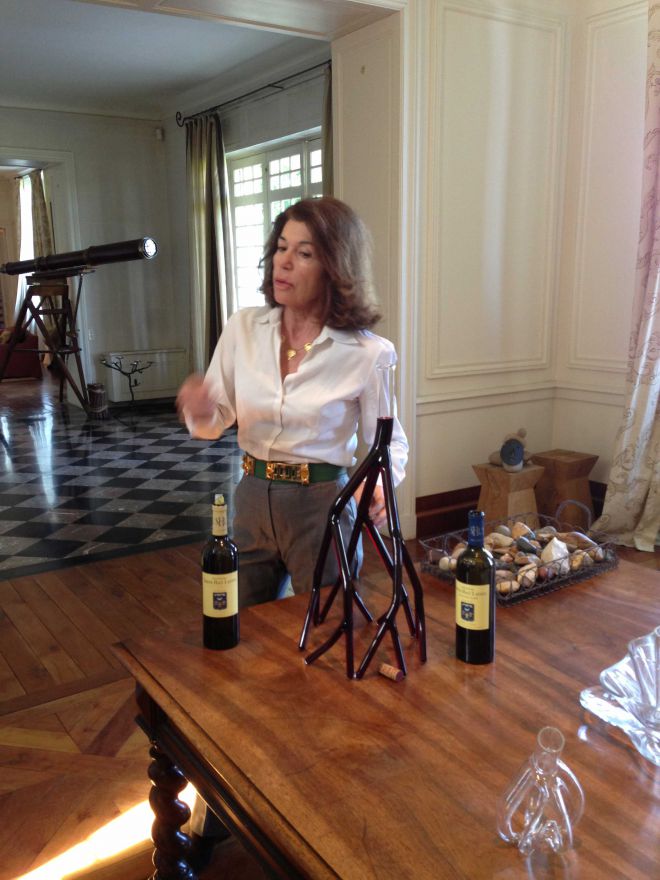 Private-tasting-at-Chartreuse-of-Smith-haut-Lafite-with-Florence-Cathiard